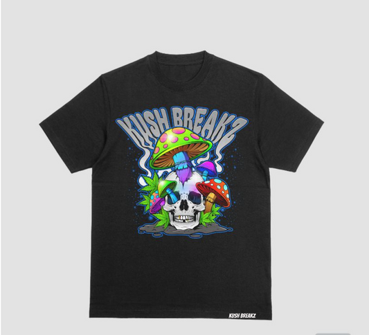 *PREORDER* Trippy Kush Breakz Black Tee