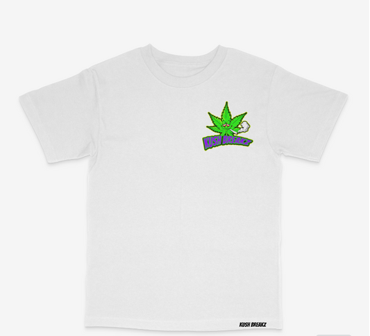 Kush Break Logo White Tee