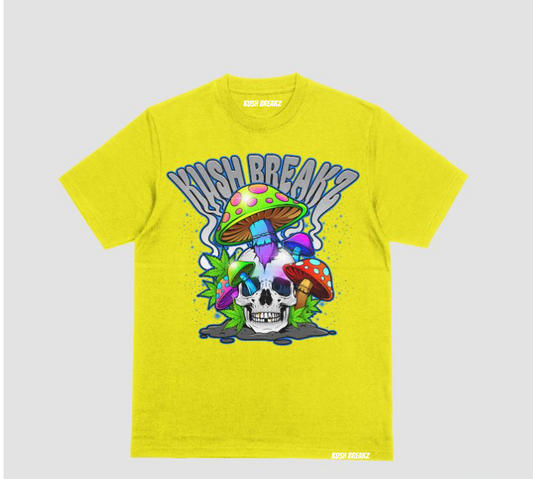 *PREORDER* Trippy Kush Breakz Yellow Tee